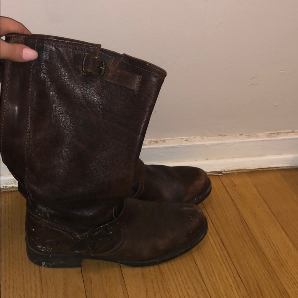 Frye Veronica slouch brown 9.5